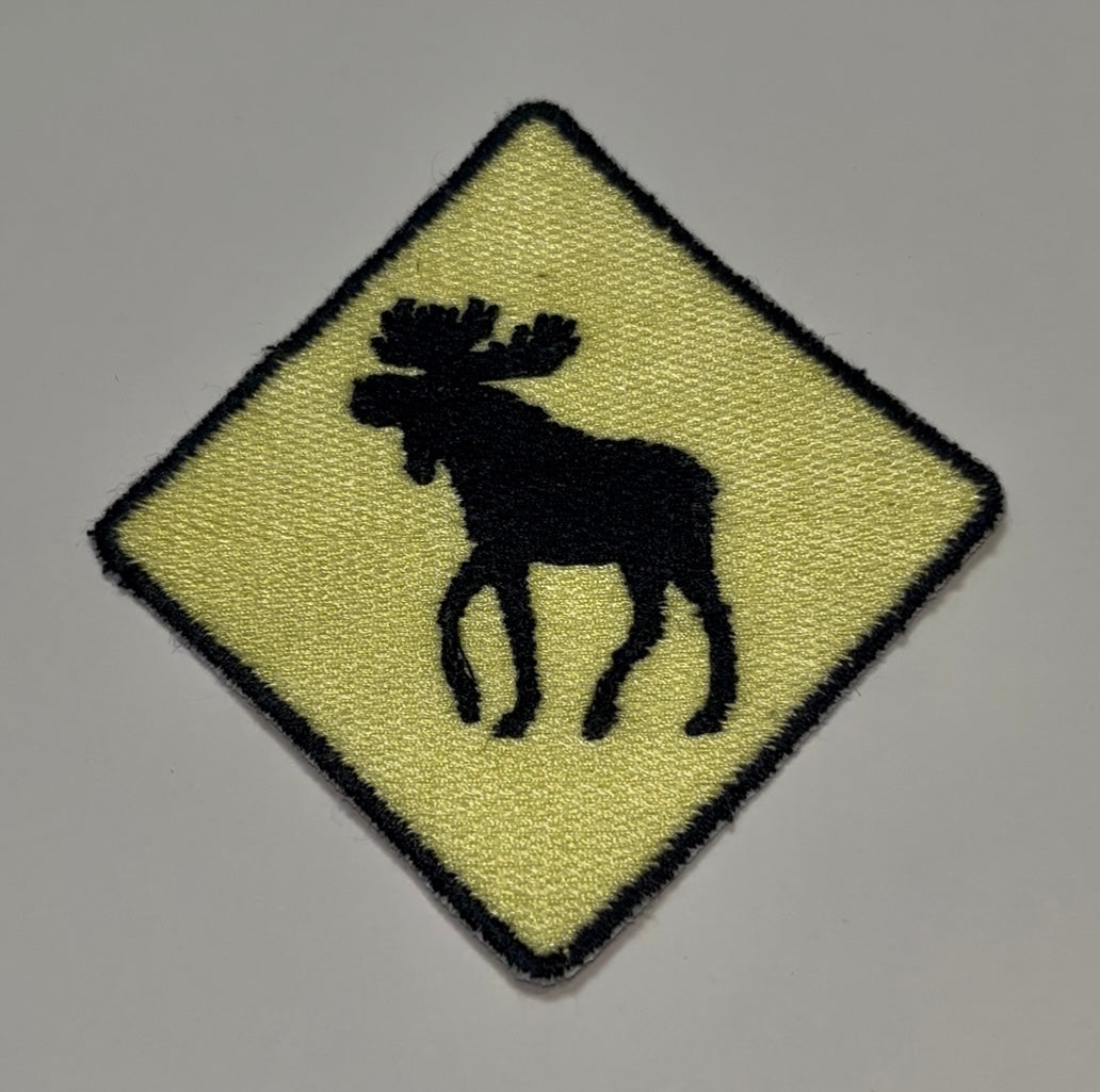 Moose Sign Patch