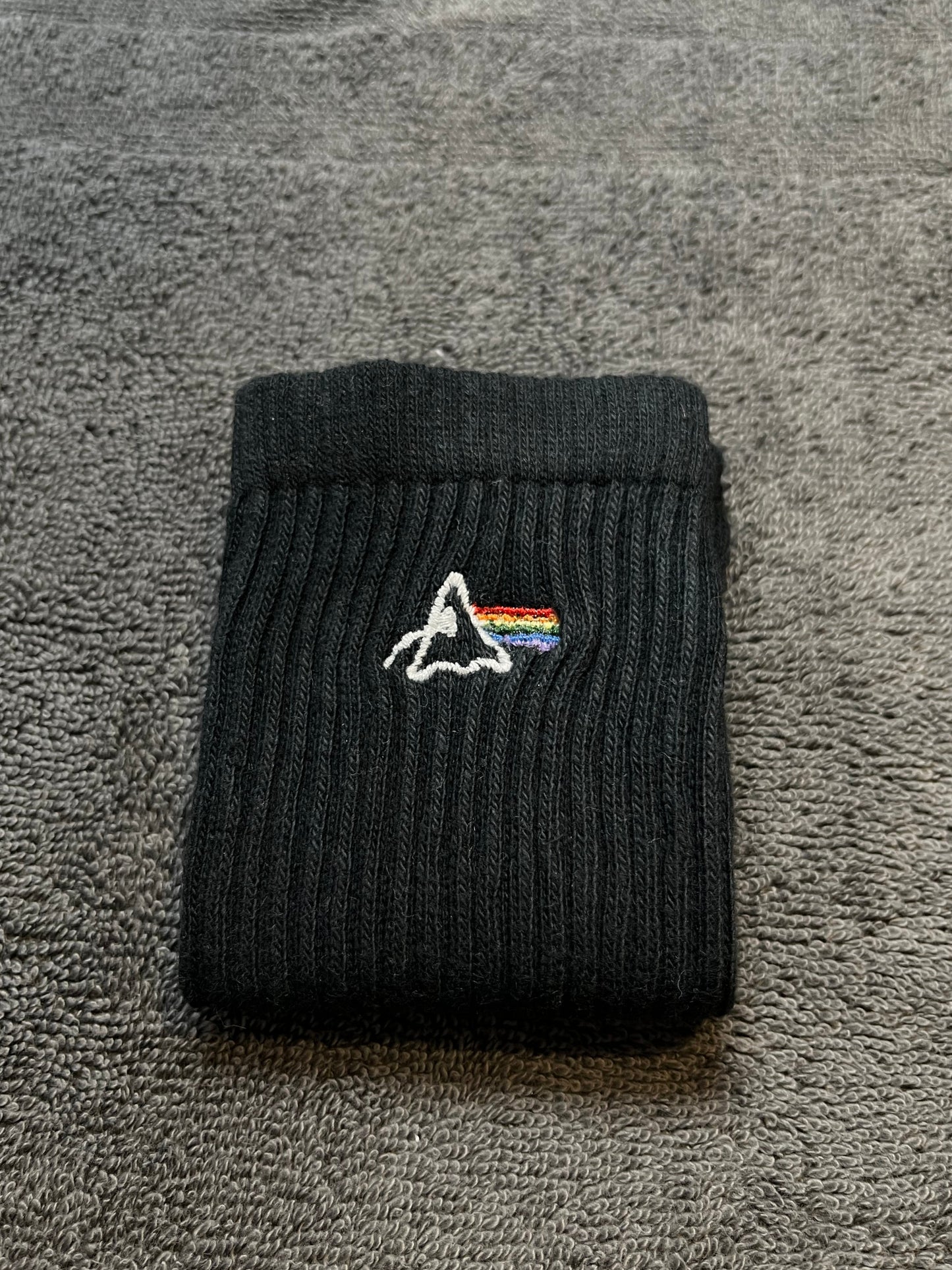 Dark Side Black Sock